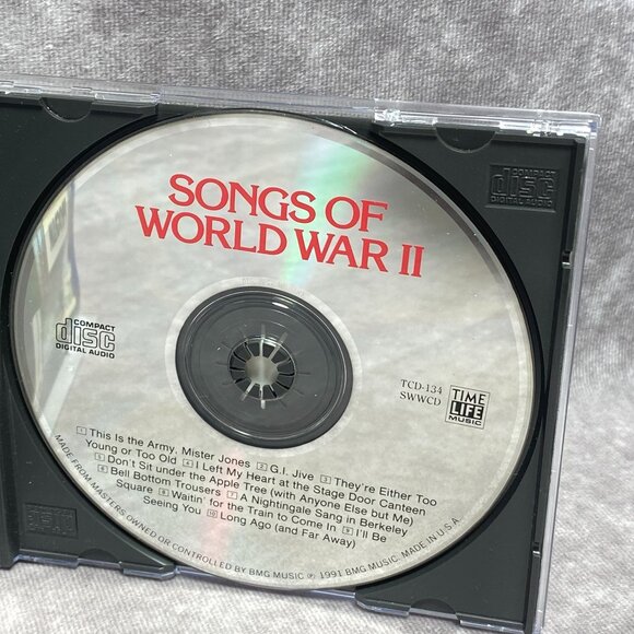 Songs Of World War II (1991, CD) Time Life - Picture 4 of 5